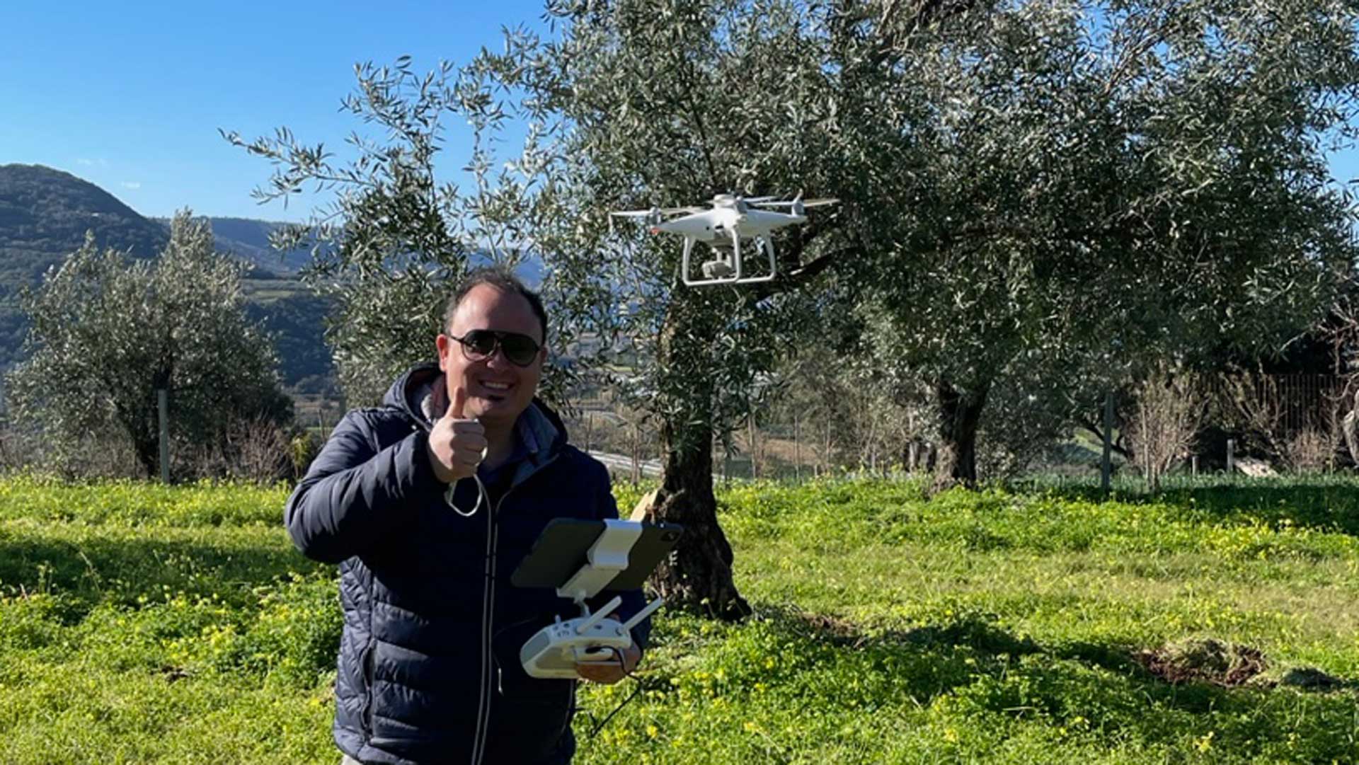 Thomas Vatrano, agronomo in Calabria